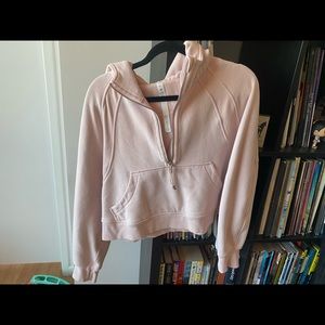 Lululemon Cropped Oversize Scuba Hoodie Size M/L Worn Once